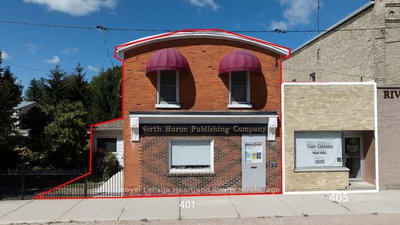 Store W/Apt/Office for sale at 401 QUEEN Street, North Huron, Ontario, N0M 1H0 - Blyth - MLS: X13136618