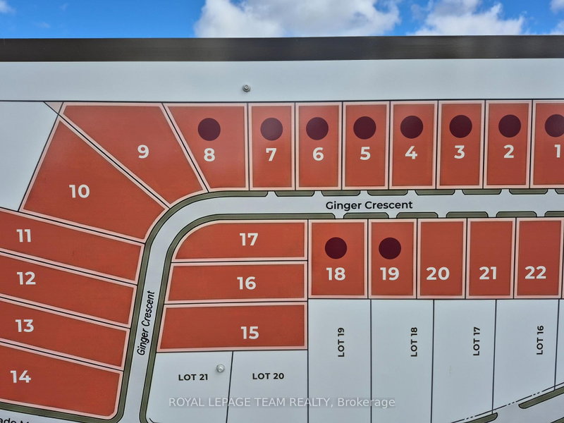 lot 20 Ginger Crescent W