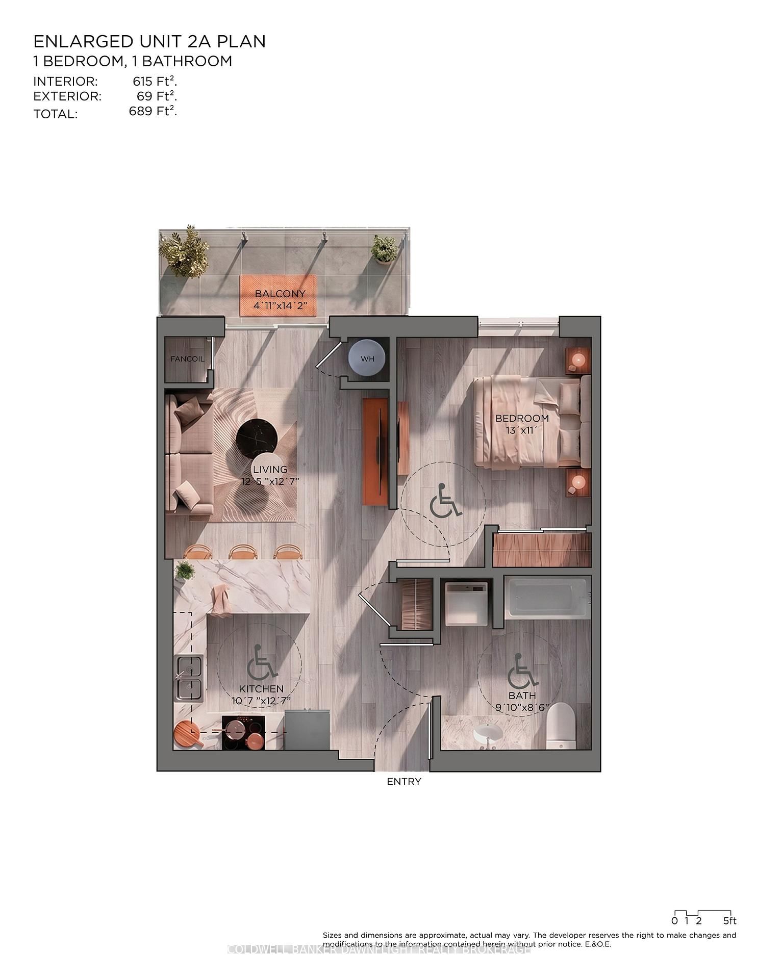 Unit 2A-201 - 18 Centre Street, Bluewater 3