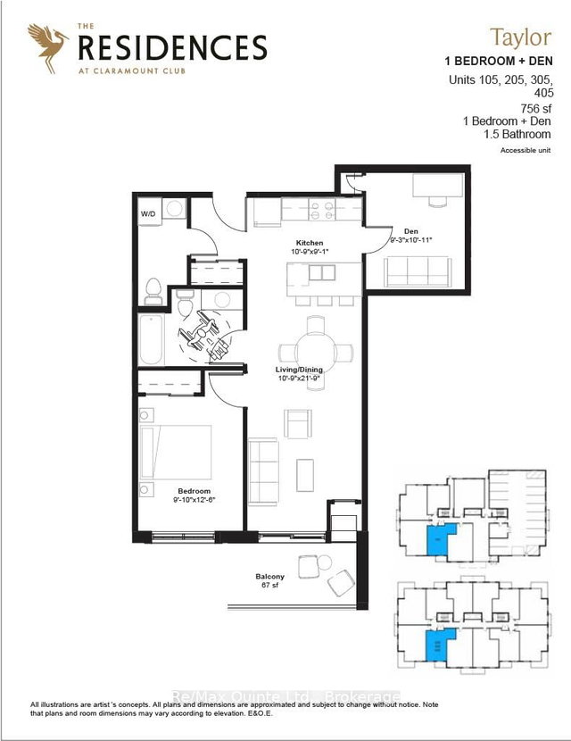 105 - 12 Clara Drive