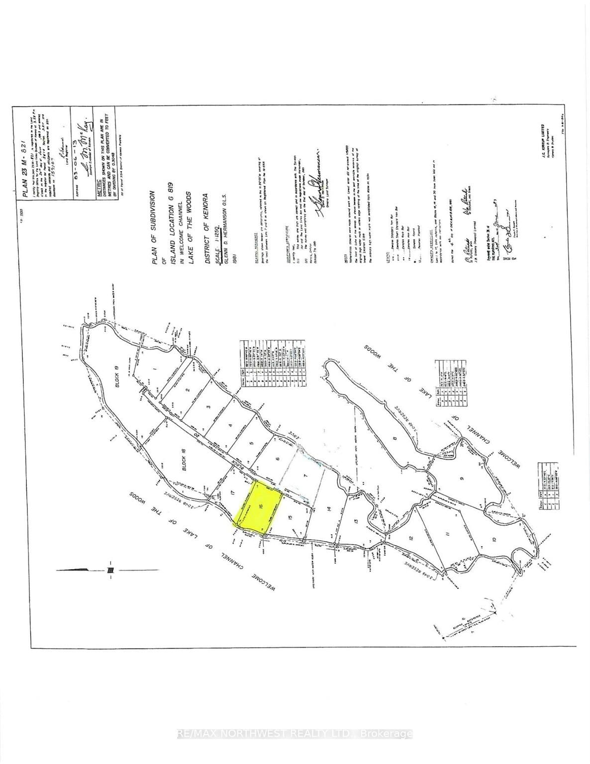 LOT 16 HANSENS BAY LAKE OF THE WOODS • Kenora Remote Area, ON photo 14