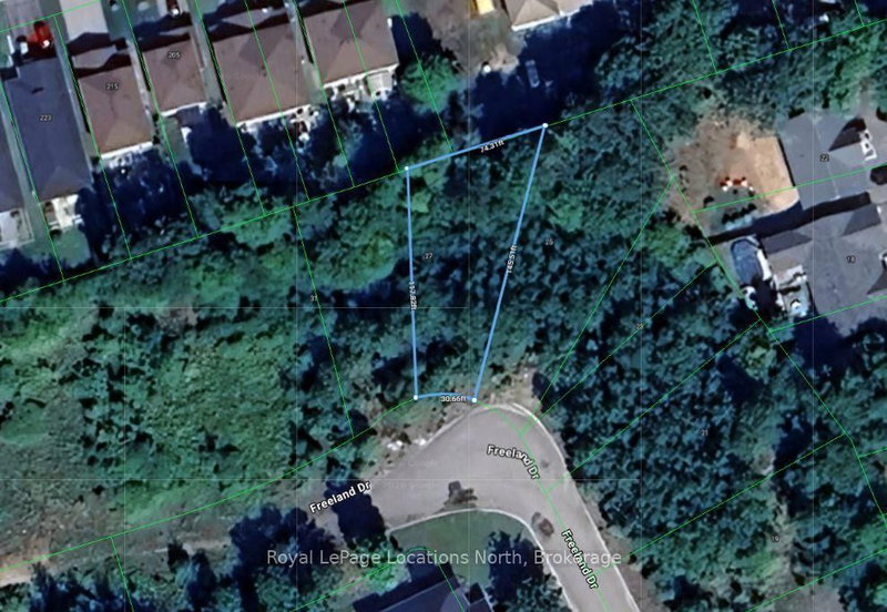 31, 27, 25 (Lot Freeland Drive