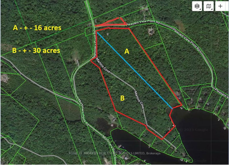 1815 MP and 101 Mortimer's Point and Pleasant View Point Road