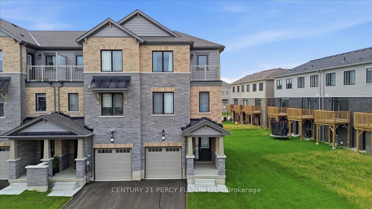 Townhouse for sale at 1 Greig Street, Brantford, Ontario, N3T 0Y4 - MLS: X13495122