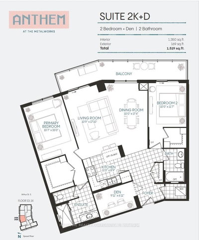 Unit 1308 — 93 Arthur Street S — photo 3