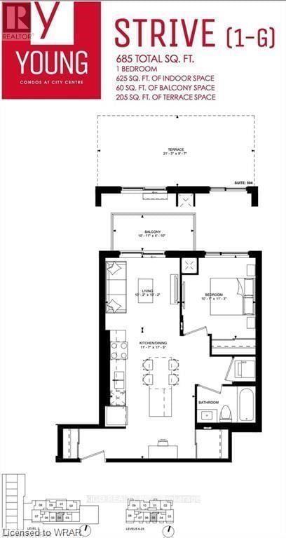 1705 - 55 Duke Street W