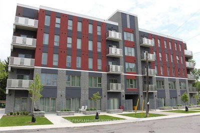 Condo leased at 402-77 Leland Street, Hamilton, Ontario, L8S 3A1 - Ainslie Wood - MLS: X13602572