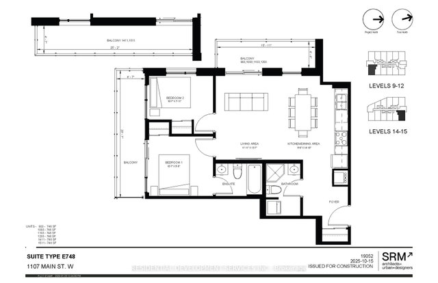 1003 - 1107 Main Street W