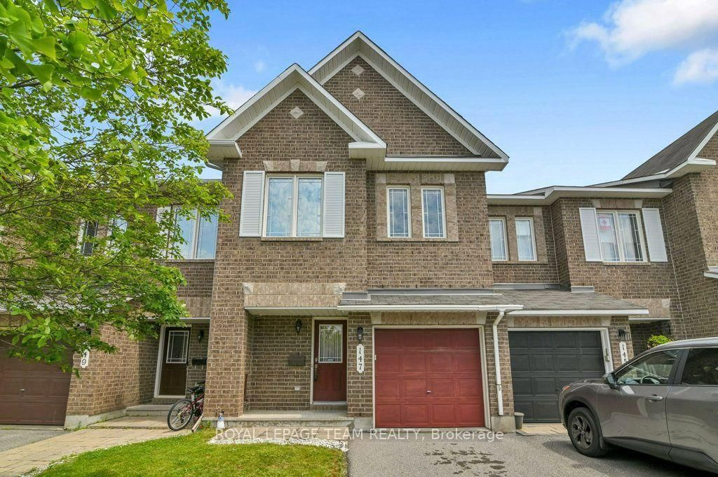 Townhouse for sale at 147 Sorento Street, Ottawa, Ontario, K2J 0B2 - Barrhaven - Strandherd - MLS: X13648146