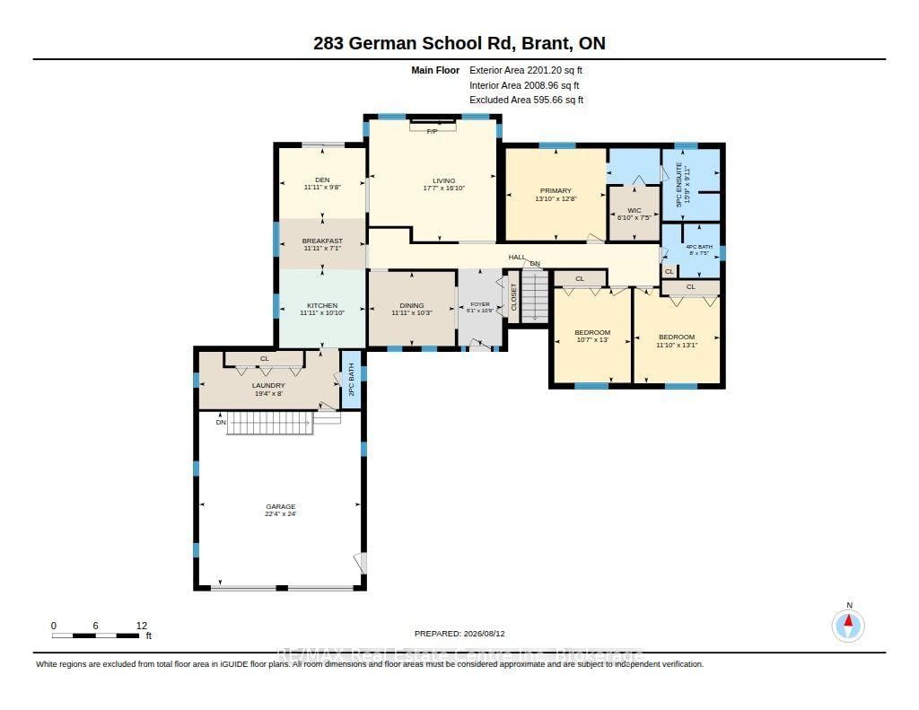 Detached House sold at 283 German School Road, Brant, Ontario, N3L 3E1 - Paris - MLS: X13668564