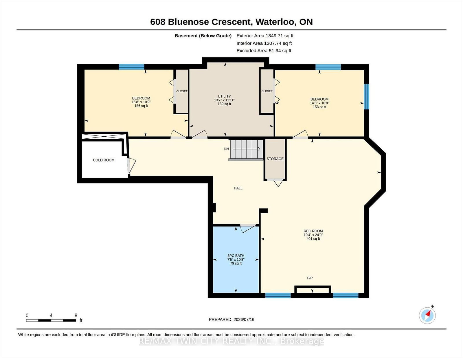 608 Bluenose Crescent • Waterloo, ON photo 39