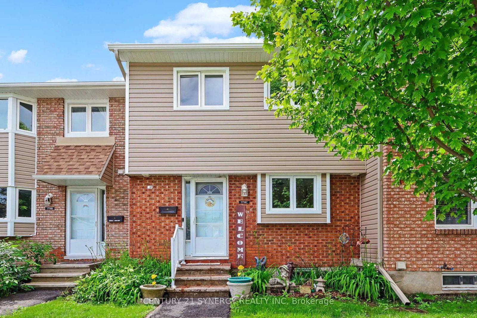 Townhouse for sale at C-1718 Lamoureux Drive, Orleans, Ontario, K1E 2N2 - Queenswood Heights South - MLS: X13673812