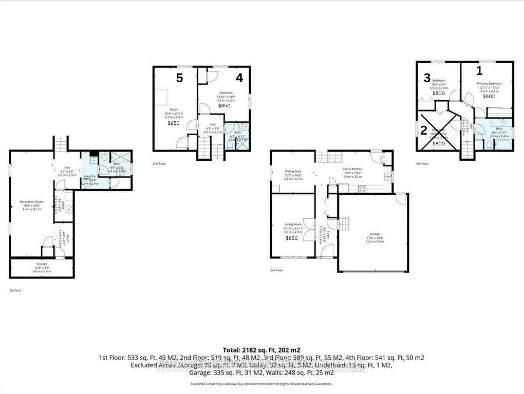 4 - 4 Chepstow Gate, London North 2