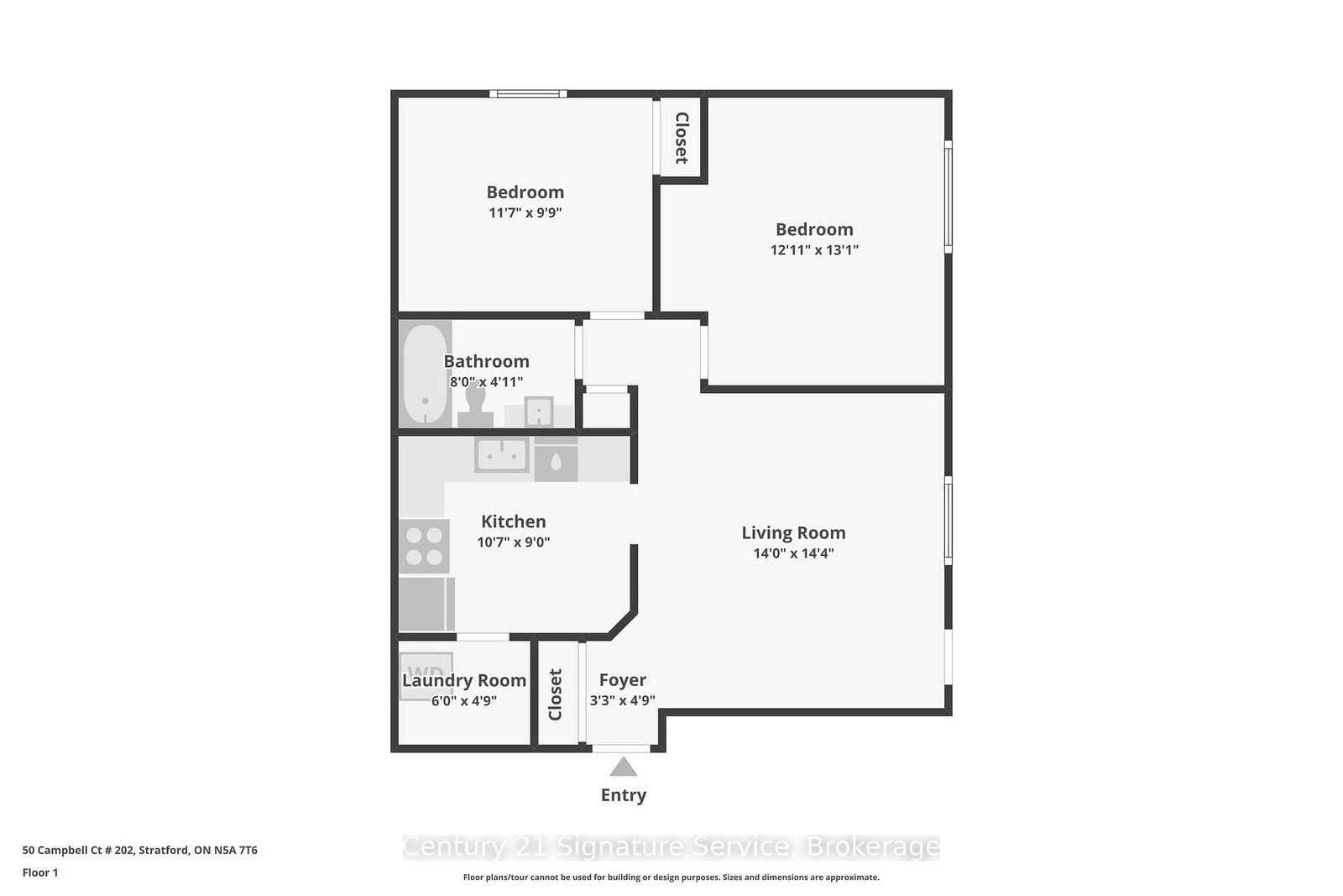 50 Campbell Court • #202 • Stratford, ON photo 20