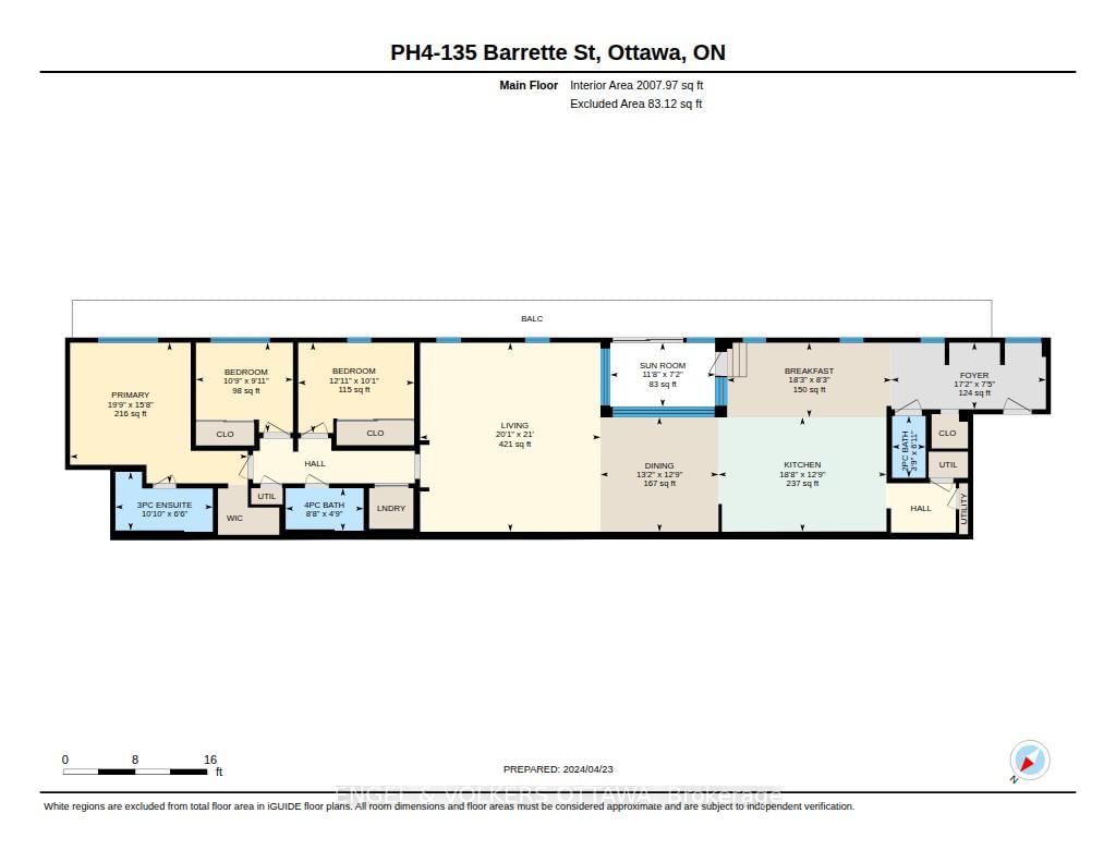 135 Barrette Street • #PH4 • Ottawa, ON photo 26