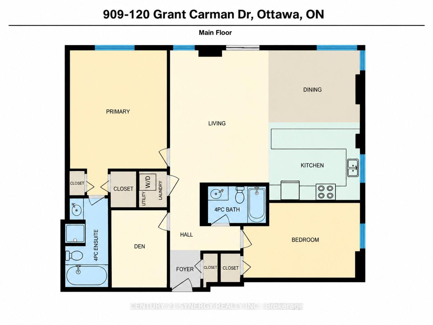 120 Grant Carman Drive • #909 • Ottawa, ON photo 35
