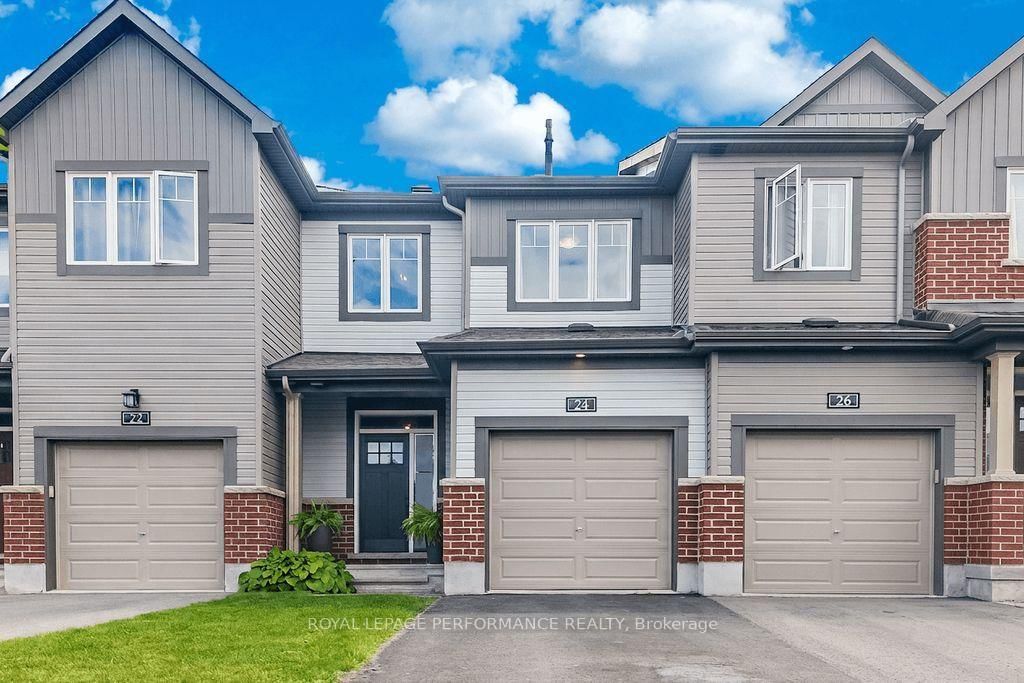 Townhouse for sale at 24 Gardenpost Terrace, Ottawa, Ontario, K4A 1G8 - Avalon West - MLS: X13764558
