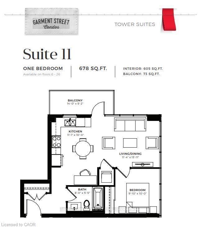 108 Garment Street • #2011 • Waterloo, ON photo 19