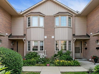 Townhouse leased at 45-38 Elora Drive, Hamilton, Ontario, L9C7L6 - Fessenden - MLS: X4512176