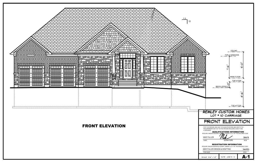Detached House sold at Lot 10 Carriage Crossing, Mapleton, Ontario, N0G 1P0 - Drayton - MLS: X5514918