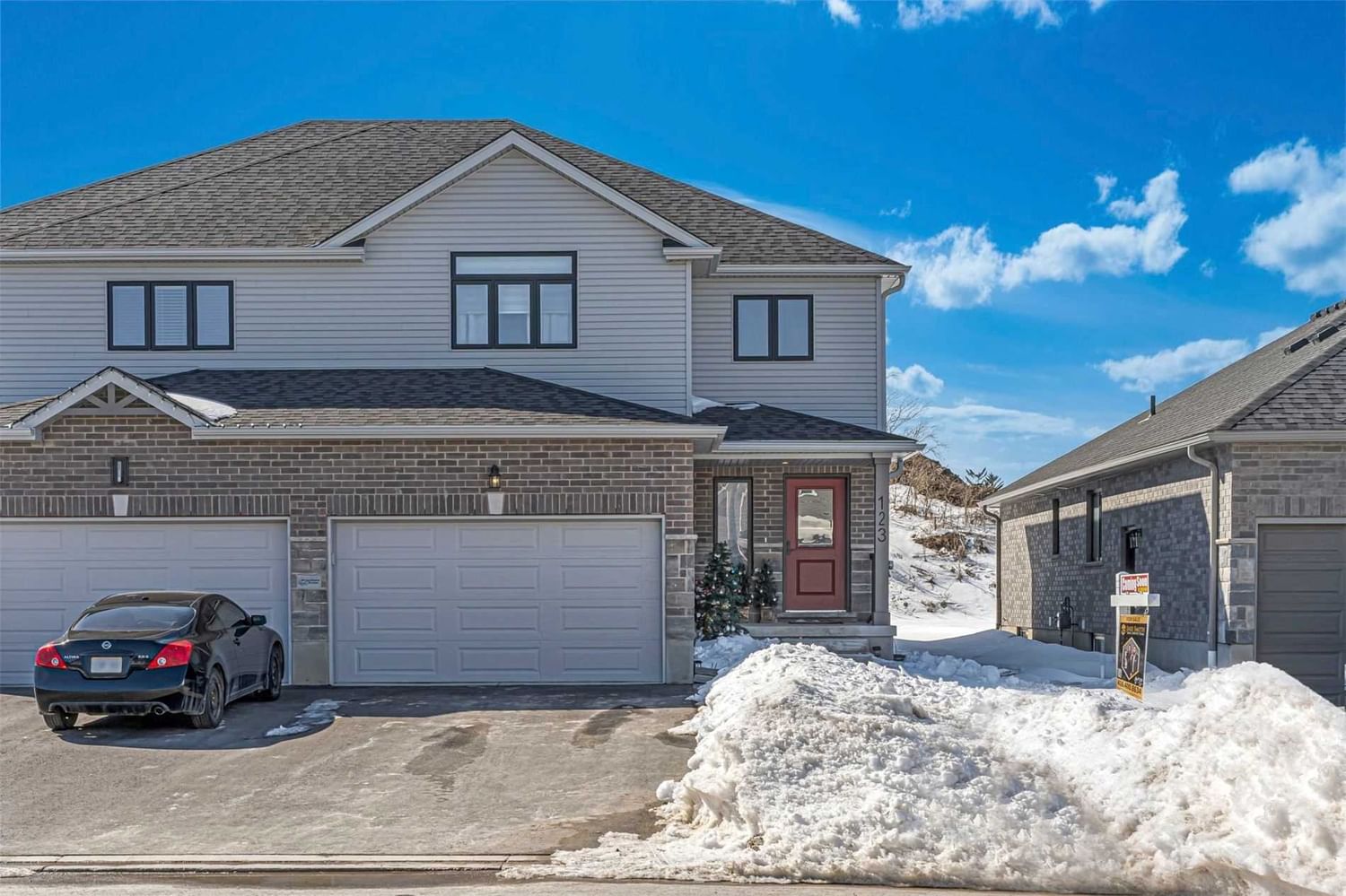 Semi-Detached House sold at 123 Stephenson Way, Minto, Ontario, N0G2P0 - Palmerston - MLS: X5957473