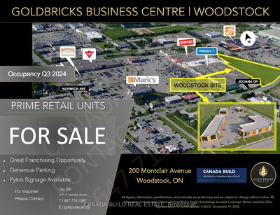 Commercial/Retail sold at 1-200 Montclair Drive, Woodstock, N4S 9A2 - MLS: X6679038