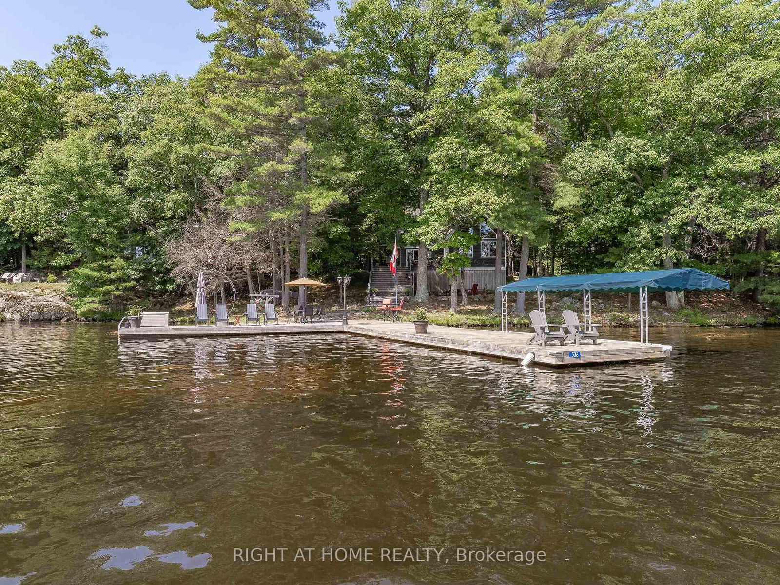 Detached House sold at 536 Eilean Gowan Island N/A, Bracebridge, Monck (Bracebridge), P1L 1W8 - MLS: X6686410