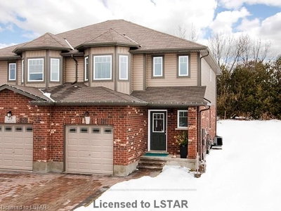 Semi-Detached House sold at 27 Leesboro Trail, Thames Centre, Ontario, N0M 2P0 - Thorndale - MLS: X7622569