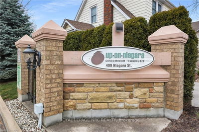 Unit 1 — 409 NIAGARA St, St. Catharines - 444 - Carlton/Bunting image-0-1