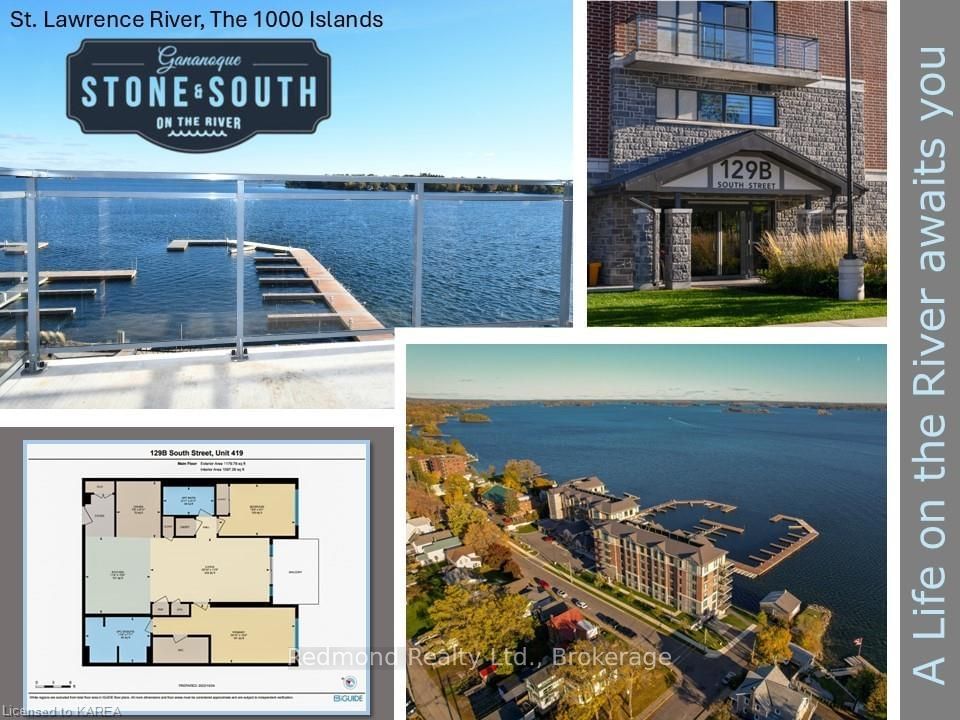 Condo sold at 419-129B SOUTH Street, Gananoque, K7G 1A9 - MLS: X9411136