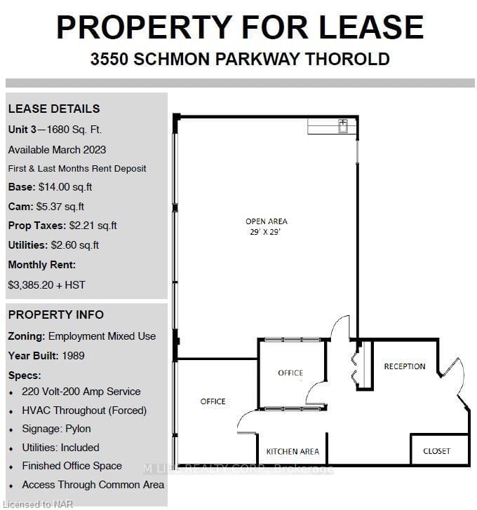 3 - 3550 SCHMON Pkwy, Thorold, L2V 4Y6 | Image 3