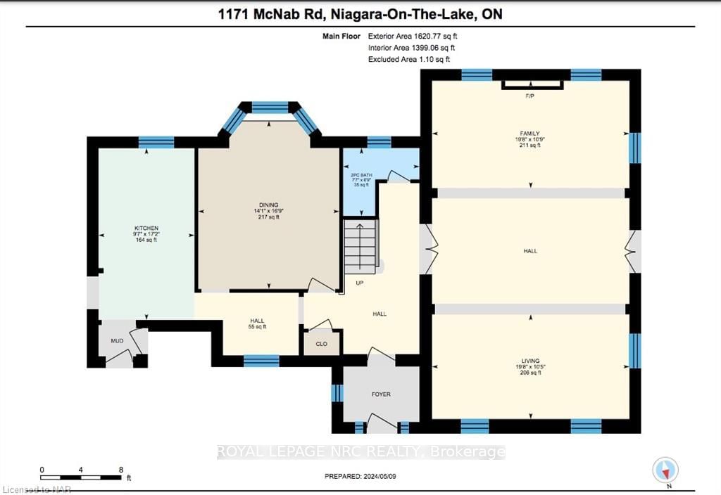 Detached House sold at 1171 MCNAB Road, Niagara-on-the-Lake, 102 - Lakeshore, L0S 1J0 - MLS: X9411747