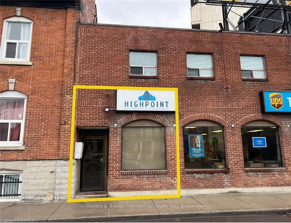 Commercial/Retail for lease at 177 DIVISION Street, Kingston, East of Sir John A. Blvd, K7K 3Y9 - MLS: X9413187