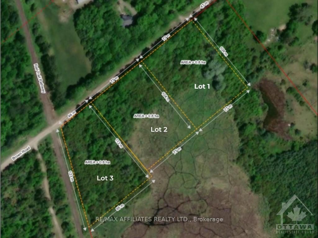 Vacant Land sold at 1-263 BROWN Road, Montague, 902 - Montague Twp, K7A 4S4 - MLS: X9431558