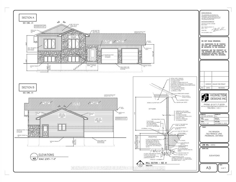 Detached House sold at 557 FOREST PARK Road, Laurentian Valley, 531 - Laurentian Valley, K8A 6W2 - MLS: X9516372