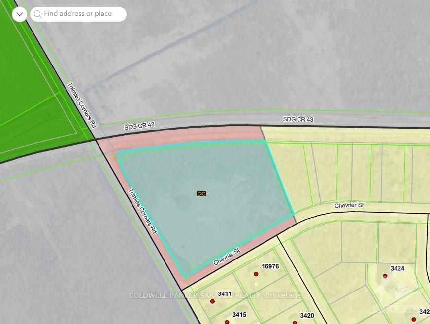 Land for sale at 0 CHEVRIER Street, North Stormont, 712 - North Stormont (Roxborough) Twp, K0C 1V0 - MLS: X9521590