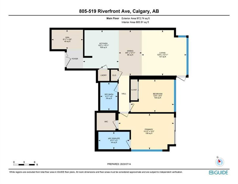 805 - 519 Riverfront Avenue SE, Calgary, T2G 1K6 | Image 2