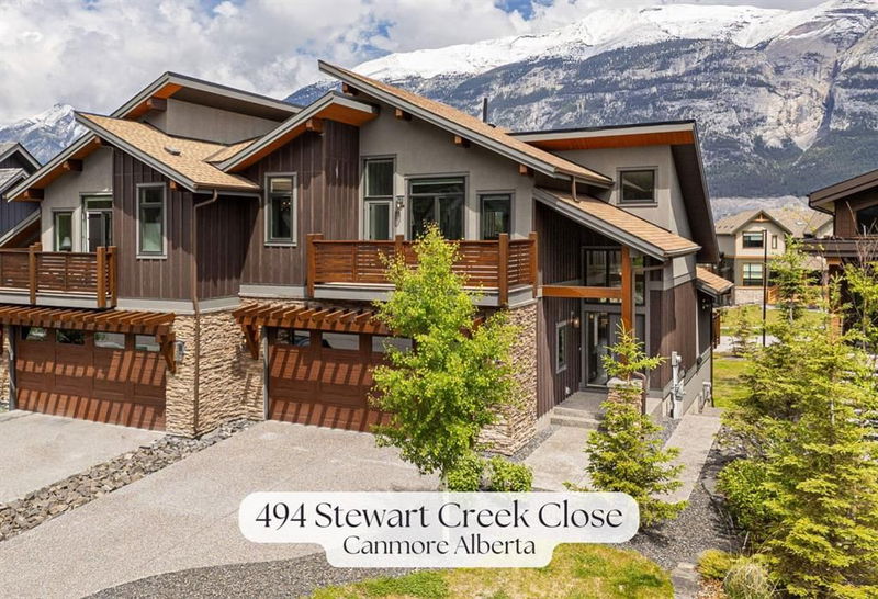 494 Stewart Creek Close, Canmore, Alberta (MLS A2181808)