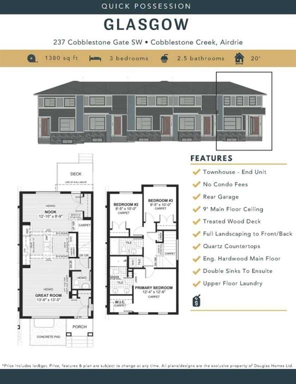 237 Cobblestone Gate SW, Airdrie, T4B 0R7 | Image 2