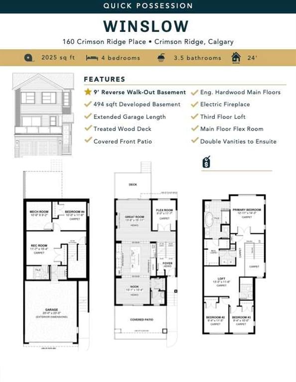 160 Crimson Ridge Place NW, Calgary, T3L 0K4 | Image 3