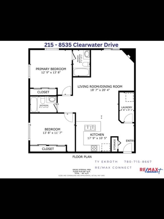 215 - 8535 Clearwater Drive, Fort McMurray, T9H0B7 | Image 2