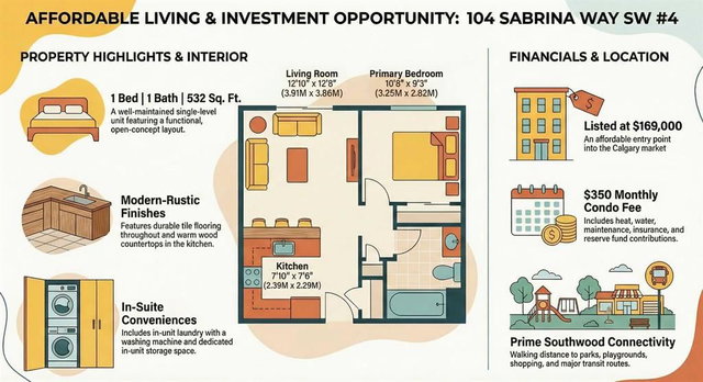 4 - 104 Sabrina Way SW