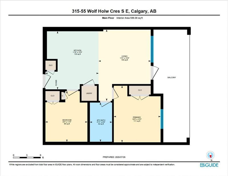 315, 55 Wolf Hollow Crescent SE, Wolf Willow — interior photo 6