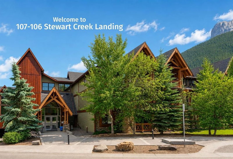 106 Stewart Creek Landing #107, Canmore, Alberta