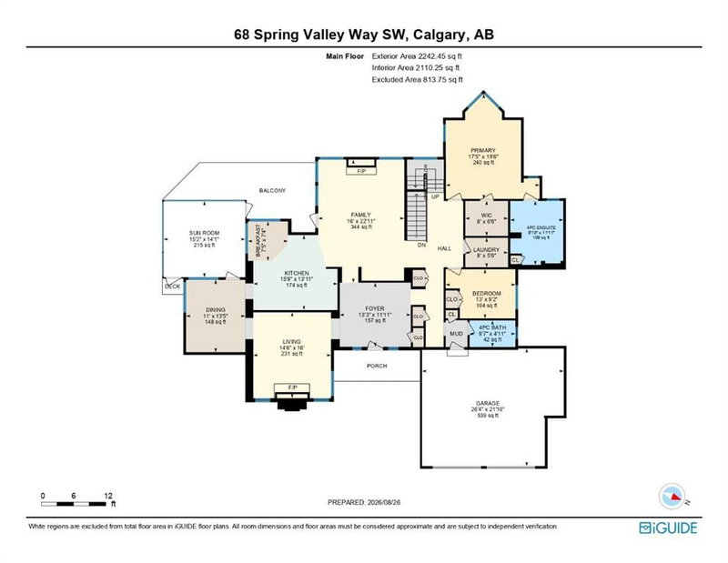 68 Spring Valley Way SW, Springbank Hill — interior photo
