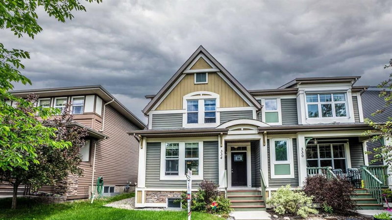 Semi Detached (Half Duplex) at 334 Chaparral Valley Drive SE, Chaparral — listing photo