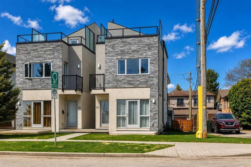 Row/Townhouse at 67 30 Avenue SW, Erlton — listing photo
