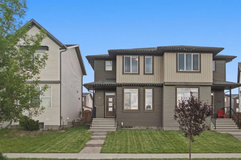 Semi Detached (Half Duplex) at 224 Savanna Road NE, Saddle Ridge — listing photo