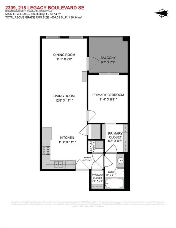 2309 - 215 Legacy Boulevard SE