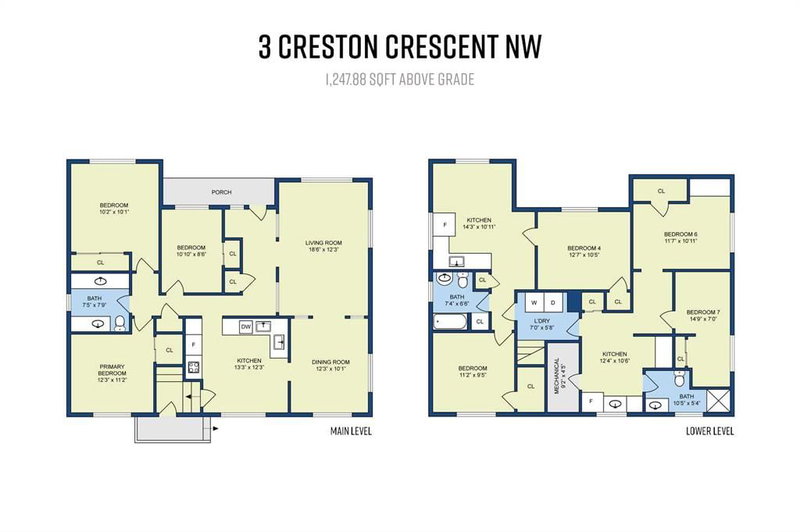 3 Creston Crescent NW, Banff Trail — interior photo